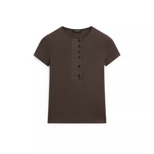 Massimo Dutti button t-shirt